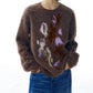 Alpaca blend soft and cozy jacquard sweater | 4 color