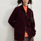 Wool blend slouchy fit dual-zip cardigan | 8 color