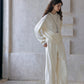 Washed water cotton textured surface fleece inside pants