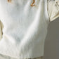 Alpaca blend minimalist cropped vest | 4 color