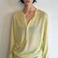 Lyocell blend lightweight loose T-shirt | 5 color