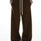 Fluid wide leg relaxed fit draw-cord waist pants | 2 color