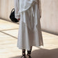 100% cotton fluttering panels skirt | 3 color