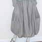 Cotton blend balloon silhouette airy skirt | 3 color