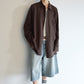 Linen blend relaxed-fit embroidery shirt | 3 color