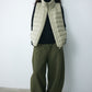 High-waisted wool-like texture versatile big pants | 3 color