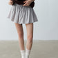 Cotton blend cute mini skirt pants | 4 color