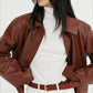 Cotton blend sleek high neck knitwear | 4 color