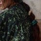 Lyocell blend romantic leaf print shirt | 2 color