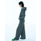 Relaxed fit straight-leg casual pants | 3 color