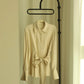 Linum blend soft breathable detailed shirt