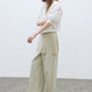Cotton blend paper-touch fabric cropped throw-on shirt jacket | 3 color