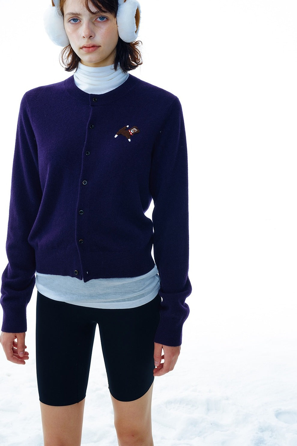 100% wool dog pattern sweater | 6 color