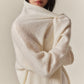 Wool mohair blend H-shape lazy tone long cardigan | 2 color