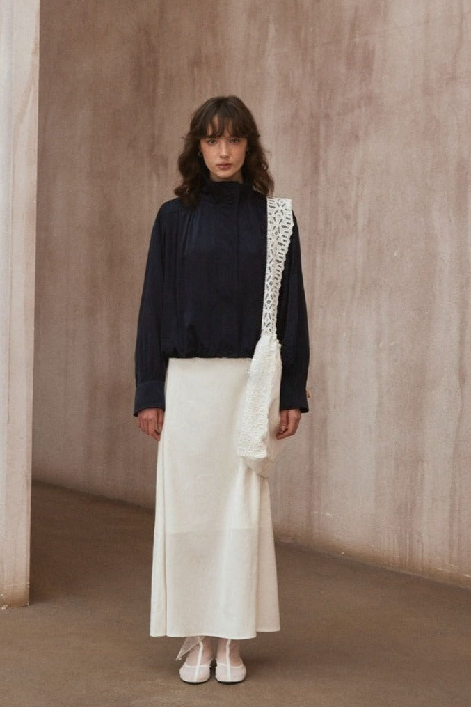 Grace | Falda evasé limpia | 3 colores