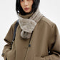 Relaxed fit stand collar silhouette trench coat