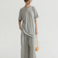 Cotton blend relaxed-fit comfortable pants | 5 color