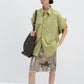 100% cotton chic shirt with rolled-up sleeves | 4 color