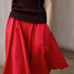 "Ohmi Bleach" cotton handkerchief-style midi skirt | 3 color
