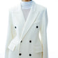 Hourglass-sculpted 100% wool coat | 3 color