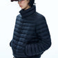 Stand collar quilted down jacket | 5 color