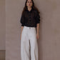 Viscose blend sheer regular fit shirt | 4 color