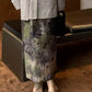 Lyocell blend romantic elegant leaf print skirt | 2 color
