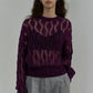 Wool containing openwork sweater | 5 color