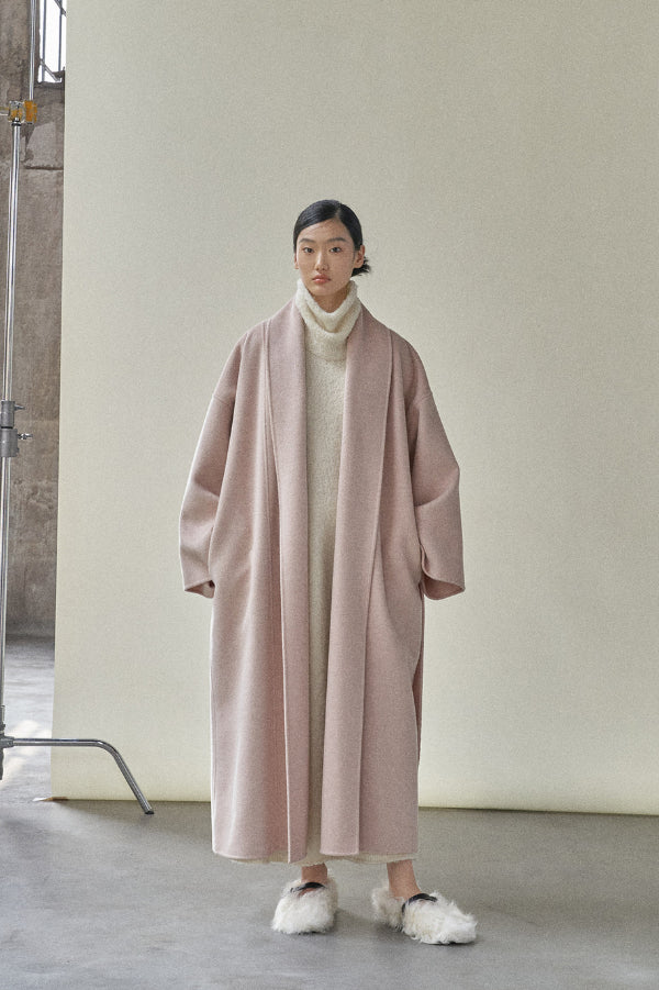 Manteau ample oversize en laine | 4 couleurs