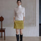 Wool blend stacked neck soft knitwear | 7 color