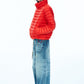 Stand collar quilted down jacket | 5 color
