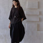 Wool blend loose fit silhouette skirt | 2 color