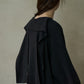 Wool blend straight back ribbon dress | 3 color