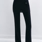 Elastic lyocell blend soft yoga pants with a mini skirt | 2 color