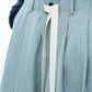Relaxed fit banana shape cropped casual pants | 4 color