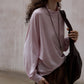 Wool containing soft and elastic waisted top | 7 color