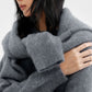 Wool blend soft and cozy long hair sweater | 4 color