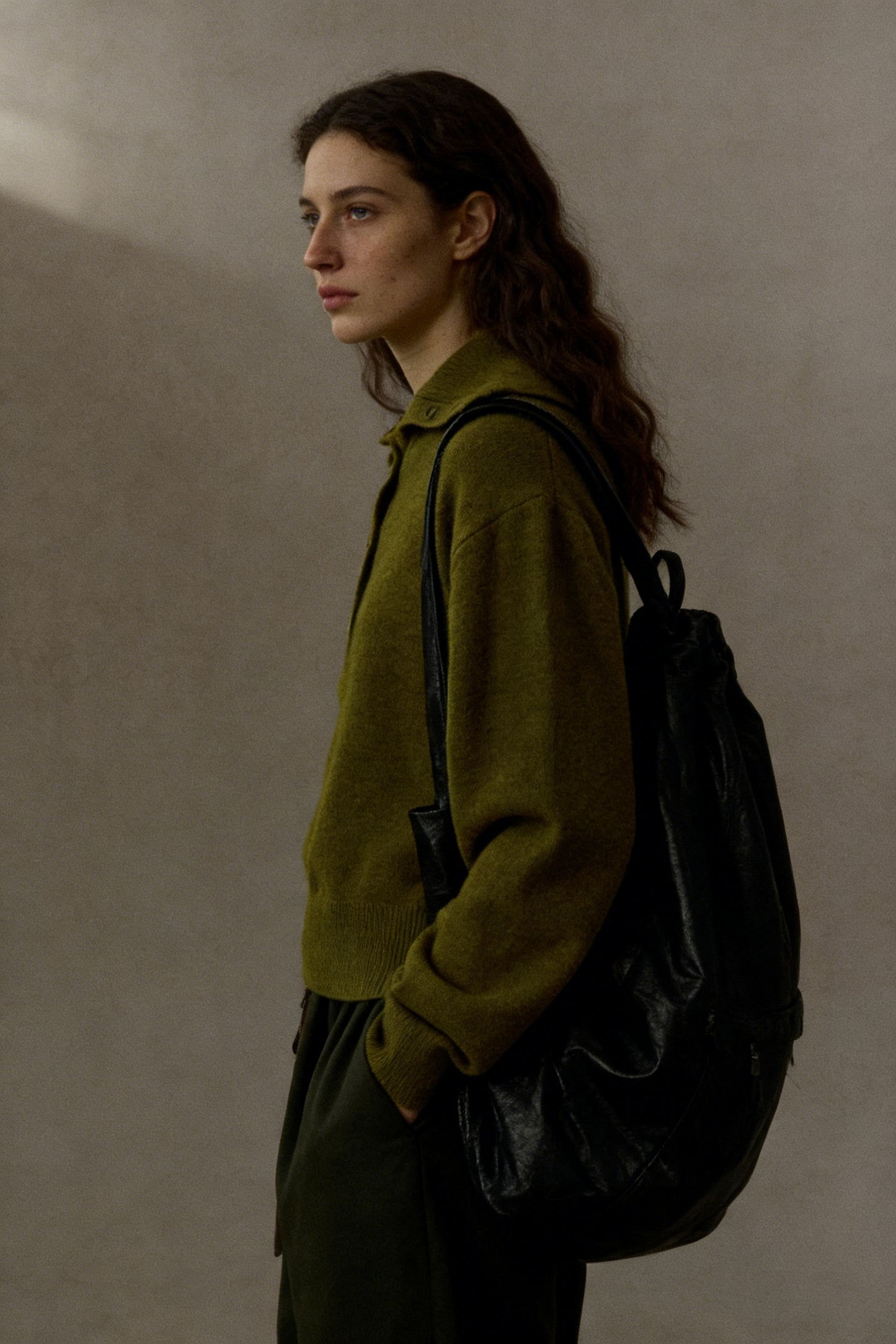 100% wool turtleneck warm sweater | 2 color