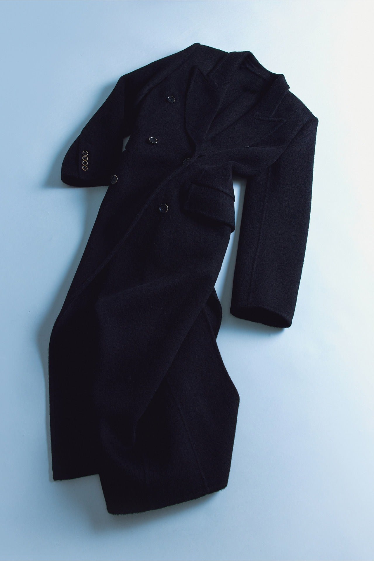 Hourglass-sculpted 100% wool coat | 3 color