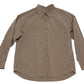 100% cotton mini check pattern mid-length shirt | 3 color