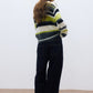 Cotton blend vintage style balloon-fit jeans | 2 color