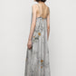 Cuprammonium decent printing slip dress | 3 color