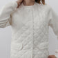 Goose down warm & cozy diamond-quilted vest | 2 color