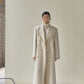 100 wool waistband tassel coat | 3 color