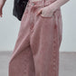 100% cotton straight wide-leg jeans | 2 color