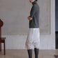 Acetate elegant lace embroidery edge skirt | 4 color