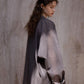 Cotton blend textured and sheer loose shirt | 3 color