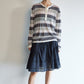 100% cotton pleated skirt with lining | 3 color