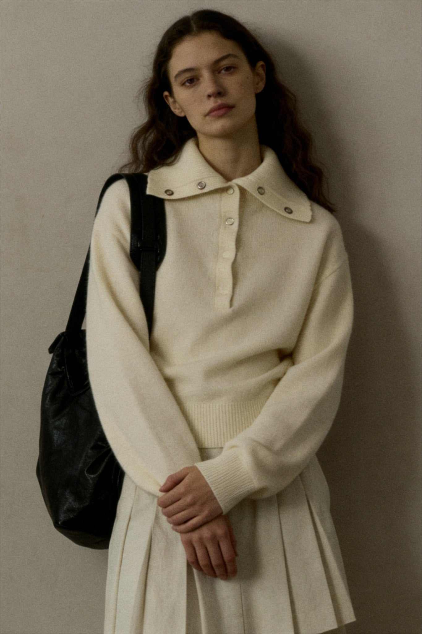 100% wool turtleneck warm sweater | 2 color