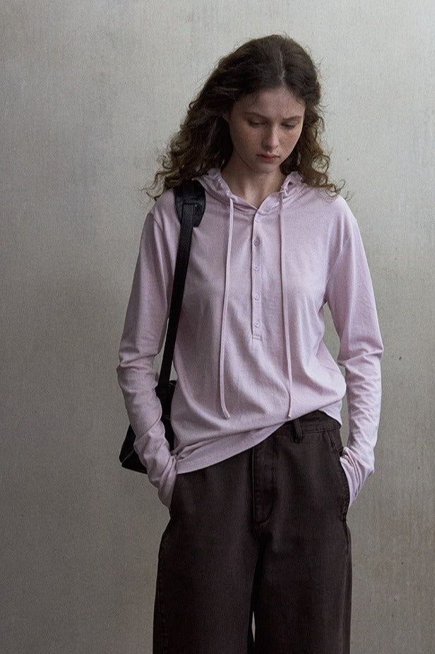 Camiseta ligera con capucha | 5 colores